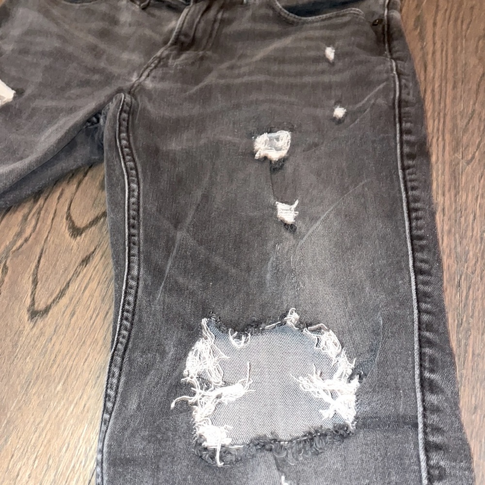 MENS HOLLISTER DISTRESSED SKINNY JEANS - Picture 3 of 6